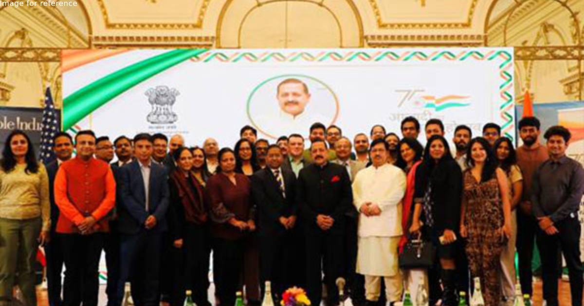 Union minister Jitendra Singh interacts with Indian diaspora in US